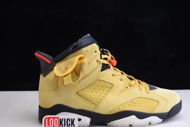 Cheap X 6 JORDAN YELLOW AIR SCOTT TRAVIS CN1084-300 0426